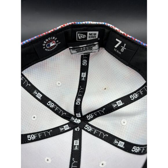 Los Angeles Dodgers 3D Comics New Era 59Fifty Fitted Multi-Color Cap Hat 7 1/8 - Picture 8 of 8